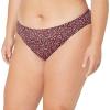 imageAmazon Essentials Womens Classic Bikini Swimsuit BottomBrick Red Leopard