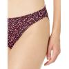 imageAmazon Essentials Womens Classic Bikini Swimsuit BottomBrick Red Leopard