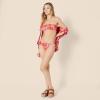 imageAmazon Essentials Womens Classic Bikini Swimsuit BottomBright Red Multi Folk Floral