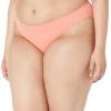 imageAmazon Essentials Womens Classic Bikini Swimsuit BottomCoral Pink
