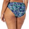 imageAmazon Essentials Womens Classic Bikini Swimsuit BottomDeep Blue Paisley
