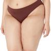 imageAmazon Essentials Womens Classic Bikini Swimsuit BottomDeep Brown