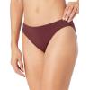 imageAmazon Essentials Womens Classic Bikini Swimsuit BottomDeep Brown