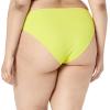 imageAmazon Essentials Womens Classic Bikini Swimsuit BottomLime Green