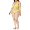 imageAmazon Essentials Womens Classic Bikini Swimsuit BottomLime Green