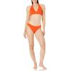 imageAmazon Essentials Womens Classic Bikini Swimsuit BottomOrange