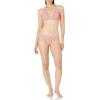 imageAmazon Essentials Womens Classic Bikini Swimsuit BottomPale Peach Micro Floral