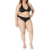 imageAmazon Essentials Womens Classic Bikini Swimsuit BottomWashed Black