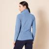imageAmazon Essentials Womens ClassicFit FullZip Polar Soft Fleece Jacket Available in Plus SizeBlue Heather