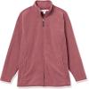 imageAmazon Essentials Womens ClassicFit FullZip Polar Soft Fleece Jacket Available in Plus SizeBurgundy Heather