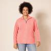 imageAmazon Essentials Womens ClassicFit FullZip Polar Soft Fleece Jacket Available in Plus SizeCoral Pink