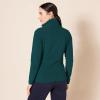 imageAmazon Essentials Womens ClassicFit FullZip Polar Soft Fleece Jacket Available in Plus SizeDark Green Heather