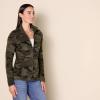 imageAmazon Essentials Womens ClassicFit FullZip Polar Soft Fleece Jacket Available in Plus SizeGreen Camo