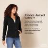 imageAmazon Essentials Womens ClassicFit FullZip Polar Soft Fleece Jacket Available in Plus SizeIvory