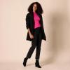 imageAmazon Essentials Womens ClassicFit Lightweight Cable LongSleeve Mock Neck SweaterBright Pink