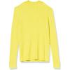 imageAmazon Essentials Womens ClassicFit Lightweight Cable LongSleeve Mock Neck SweaterBright Yellow