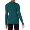 imageAmazon Essentials Womens ClassicFit Lightweight Cable LongSleeve Mock Neck SweaterForest Green