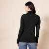 imageAmazon Essentials Womens ClassicFit Lightweight LongSleeve Turtleneck Sweater Available in Plus SizeBlack