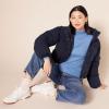 imageAmazon Essentials Womens ClassicFit Lightweight LongSleeve Turtleneck Sweater Available in Plus SizeCornflower Blue