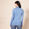 imageAmazon Essentials Womens ClassicFit Lightweight LongSleeve Turtleneck Sweater Available in Plus SizeCornflower Blue