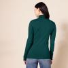 imageAmazon Essentials Womens ClassicFit Lightweight LongSleeve Turtleneck Sweater Available in Plus SizeForest Green