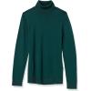 imageAmazon Essentials Womens ClassicFit Lightweight LongSleeve Turtleneck Sweater Available in Plus SizeForest Green