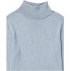 imageAmazon Essentials Womens ClassicFit Lightweight LongSleeve Turtleneck Sweater Available in Plus SizeIndigo Blue Heather