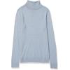 imageAmazon Essentials Womens ClassicFit Lightweight LongSleeve Turtleneck Sweater Available in Plus SizeIndigo Blue Heather
