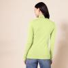 imageAmazon Essentials Womens ClassicFit Lightweight LongSleeve Turtleneck Sweater Available in Plus SizeLime Green
