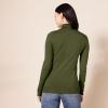 imageAmazon Essentials Womens ClassicFit Lightweight LongSleeve Turtleneck Sweater Available in Plus SizeOlive