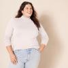 imageAmazon Essentials Womens ClassicFit Lightweight LongSleeve Turtleneck Sweater Available in Plus SizePale Pink