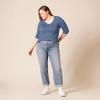 imageAmazon Essentials Womens ClassicFit Lightweight LongSleeve VNeck Sweater Available in Plus SizeBlue Heather