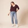 imageAmazon Essentials Womens ClassicFit Lightweight LongSleeve VNeck Sweater Available in Plus SizeDark Burgundy