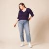 imageAmazon Essentials Womens ClassicFit Lightweight LongSleeve VNeck Sweater Available in Plus SizeDark Purple
