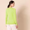 imageAmazon Essentials Womens ClassicFit Lightweight LongSleeve VNeck Sweater Available in Plus SizeNeon Yellow