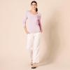 imageAmazon Essentials Womens ClassicFit Lightweight LongSleeve VNeck Sweater Available in Plus SizePale Pink