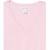 imageAmazon Essentials Womens ClassicFit Lightweight LongSleeve VNeck Sweater Available in Plus SizePale Pink