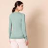 imageAmazon Essentials Womens ClassicFit Lightweight LongSleeve VNeck Sweater Available in Plus SizeSage Green Heather