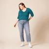 imageAmazon Essentials Womens ClassicFit Lightweight LongSleeve VNeck Sweater Available in Plus SizeTeal Blue Heather