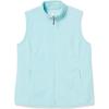 imageAmazon Essentials Womens ClassicFit Sleeveless Polar Soft Fleece Vest Available in Plus SizeAqua Blue