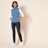 imageAmazon Essentials Womens ClassicFit Sleeveless Polar Soft Fleece Vest Available in Plus SizeBlue Heather