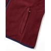 imageAmazon Essentials Womens ClassicFit Sleeveless Polar Soft Fleece Vest Available in Plus SizeBurgundyNavy