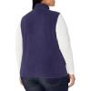 imageAmazon Essentials Womens ClassicFit Sleeveless Polar Soft Fleece Vest Available in Plus SizeNavy