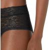 imageAmazon Essentials Womens Comfortable Lace Stretch Hipster Underwear Pack of 4Black