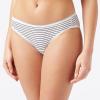 imageAmazon Essentials Womens Cotton Bikini Brief Underwear Available in Plus Size MultipacksBlackBright WhiteGrey