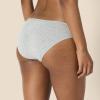 imageAmazon Essentials Womens Cotton Bikini Brief Underwear Available in Plus Size MultipacksBlackGrey HeatherLight PinkWhite