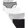 imageAmazon Essentials Womens Cotton Bikini Brief Underwear Available in Plus Size MultipacksDotsFloralMulticolorStripe