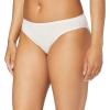 imageAmazon Essentials Womens Cotton Bikini Brief Underwear Available in Plus Size MultipacksMulticolorHeatherStripe