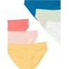 imageAmazon Essentials Womens Cotton Bikini Brief Underwear Available in Plus Size MultipacksPretty Color Pops