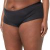 imageAmazon Essentials Womens Cotton Boyshort Underwear Available in Plus Size Pack of 5Black